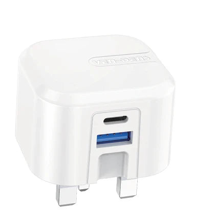 20W Foldable Dual-Port Fast Charger