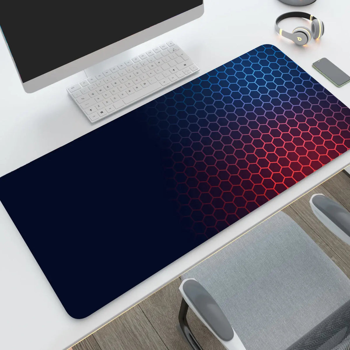 HexGrid XXL Desk Mat