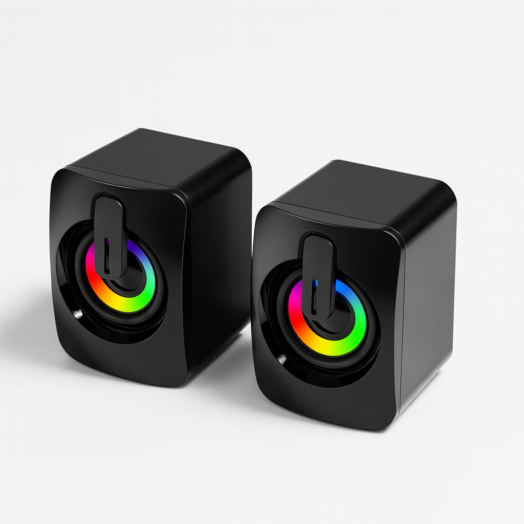 DeskGlow LED Speakers