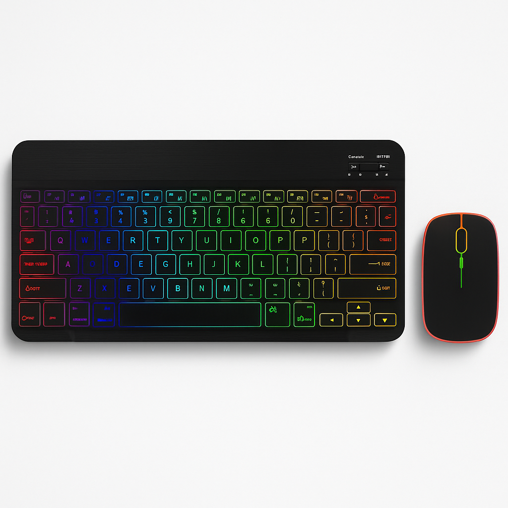 GlowType Bluetooth Keyboard & Mouse