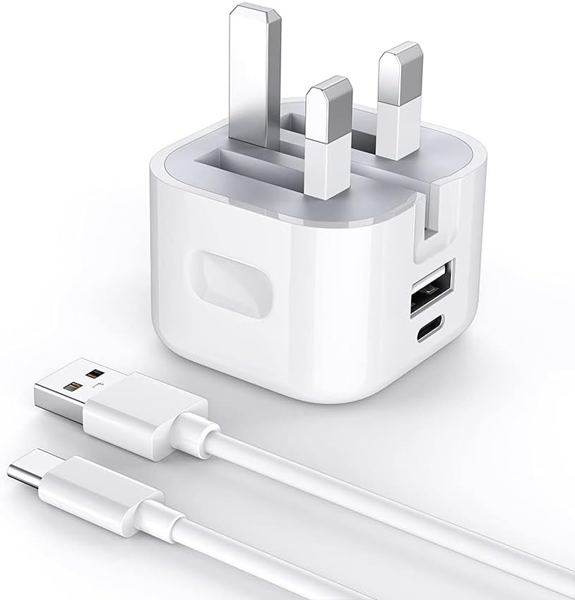 20W Foldable Dual-Port Fast Charger