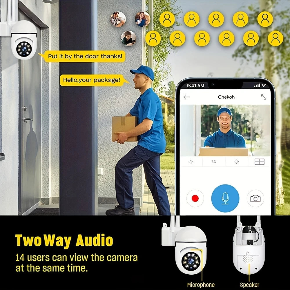 BulbGuard Security Camera