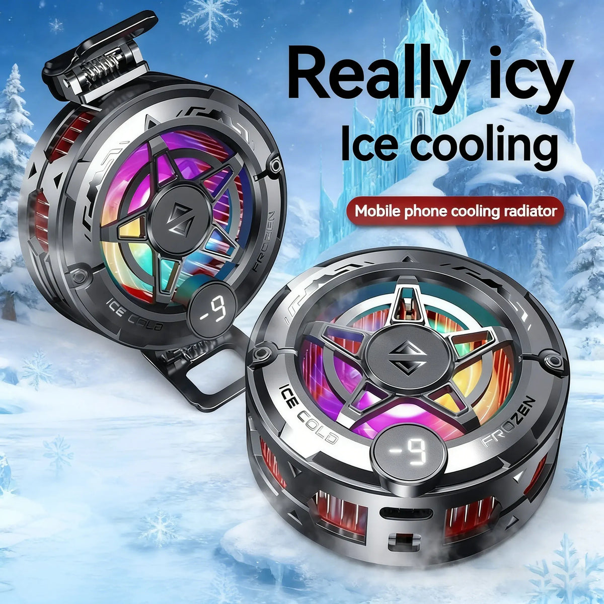 FrostCore Magnetic Phone Cooler