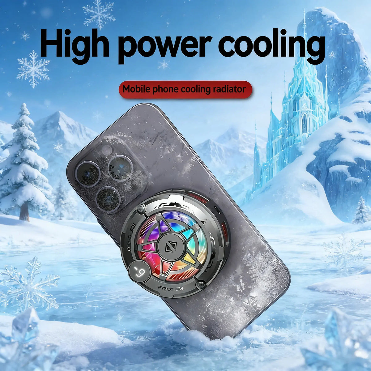 FrostCore Magnetic Phone Cooler