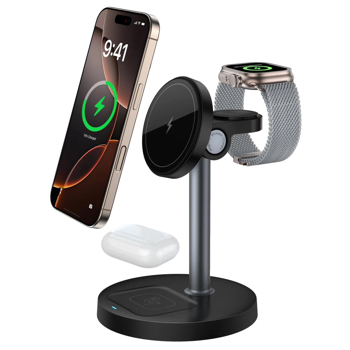 TriDock 3-in-1 Wireless Charger