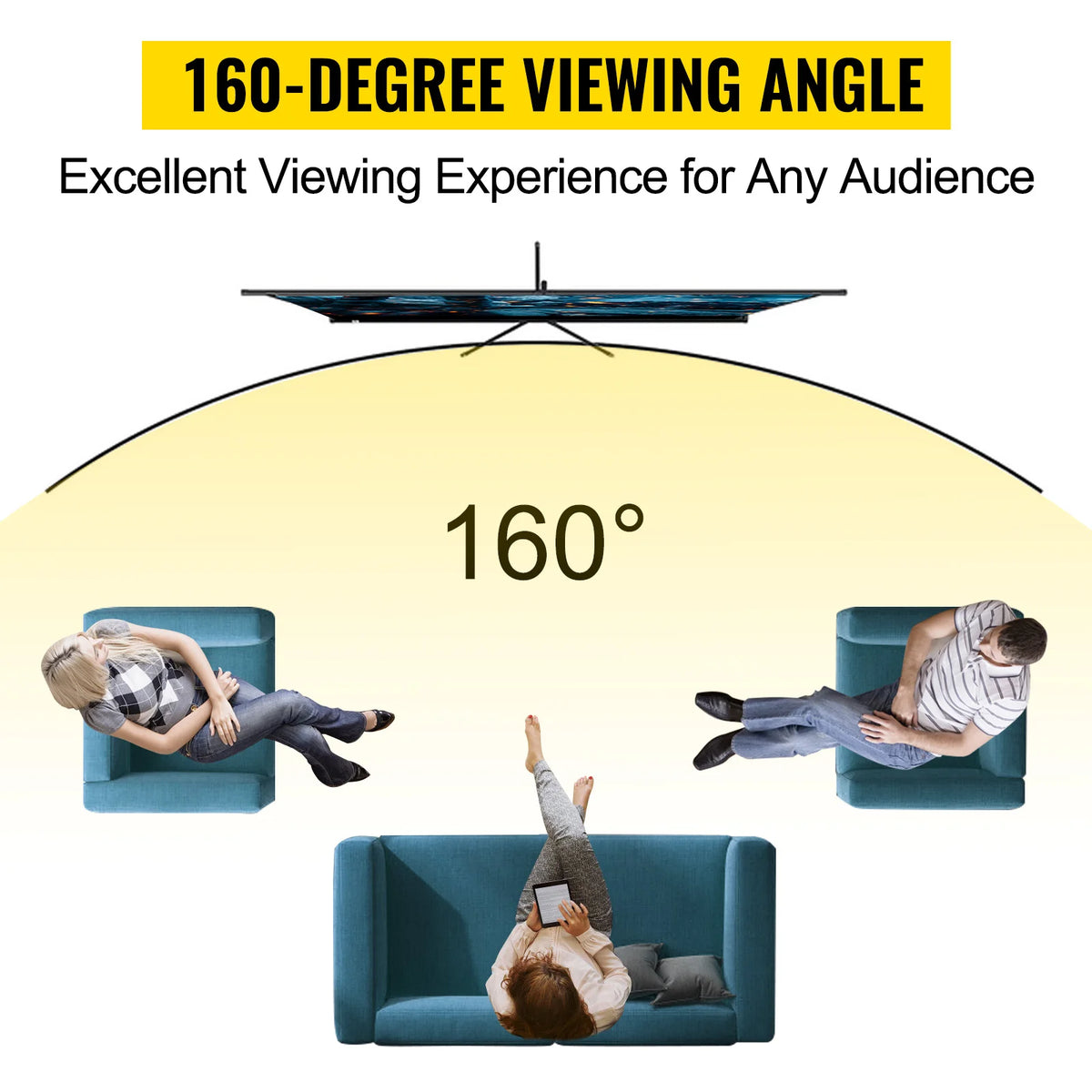 PulseView 100" Projector Screen