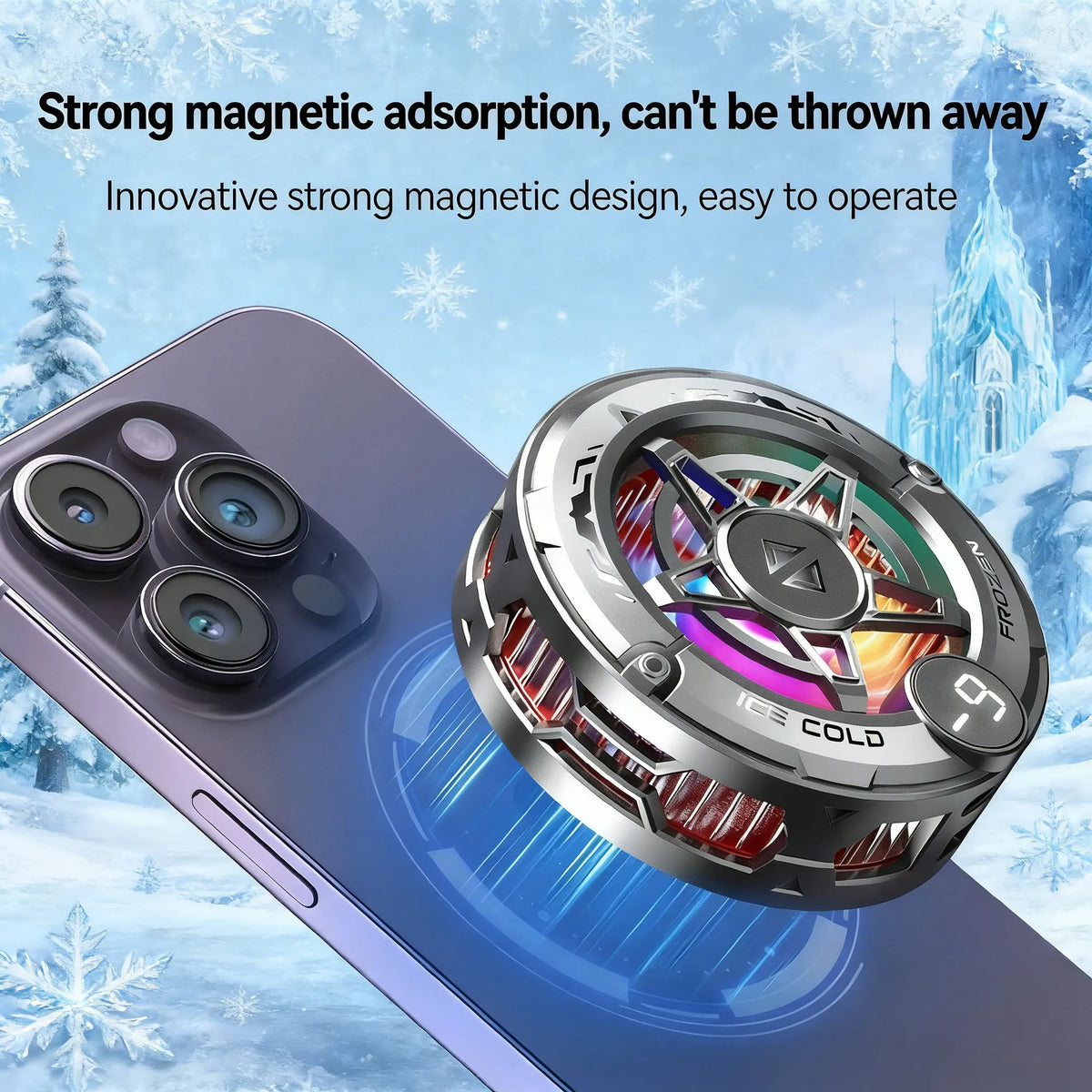 FrostCore Magnetic Phone Cooler