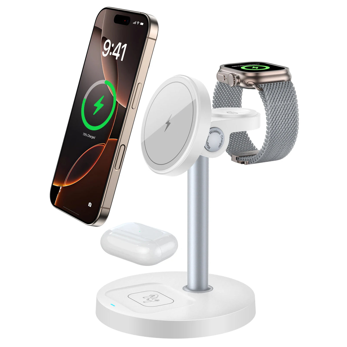 TriDock 3-in-1 Wireless Charger