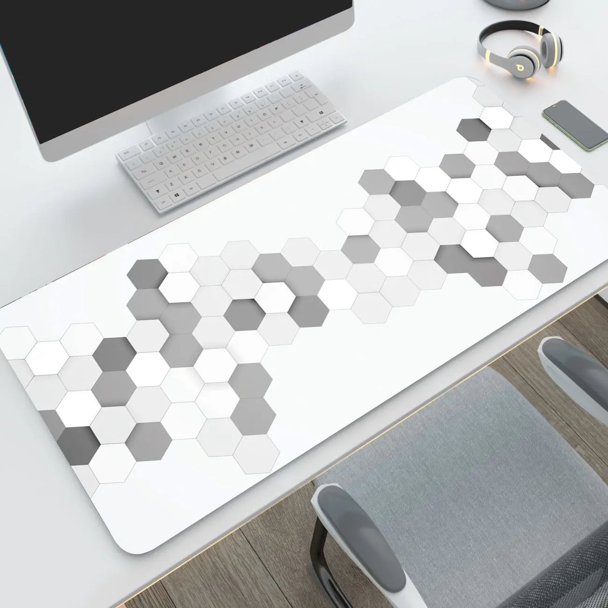 HexGrid XXL Desk Mat