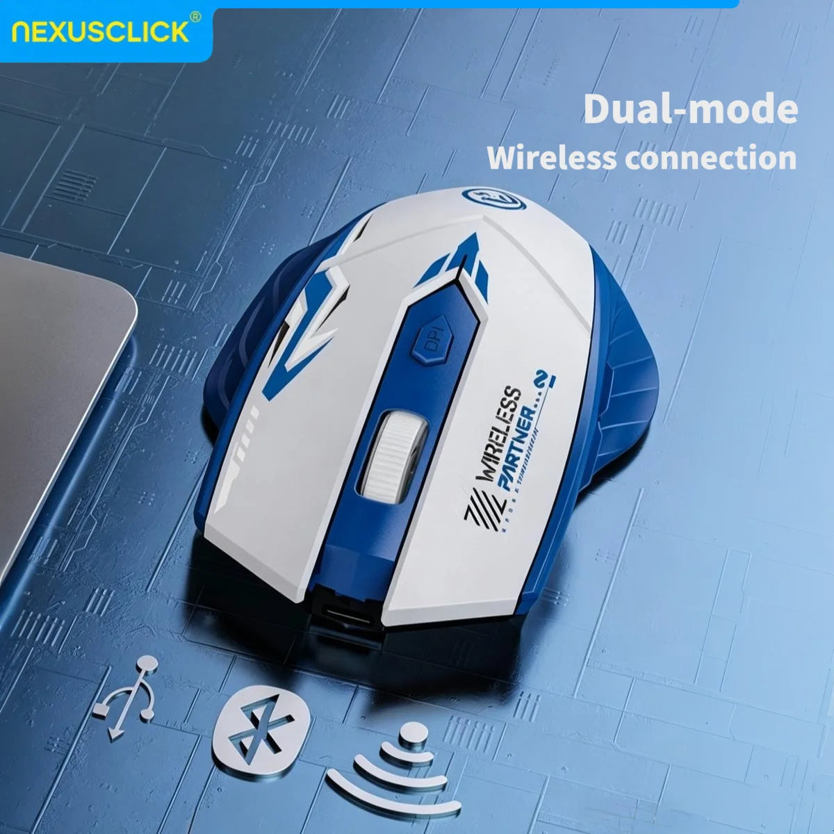 GripShift Dual-Mode Mouse