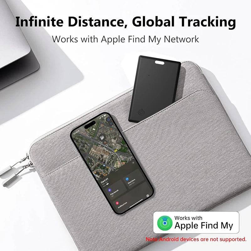SlimTrace Wallet Tracker Card