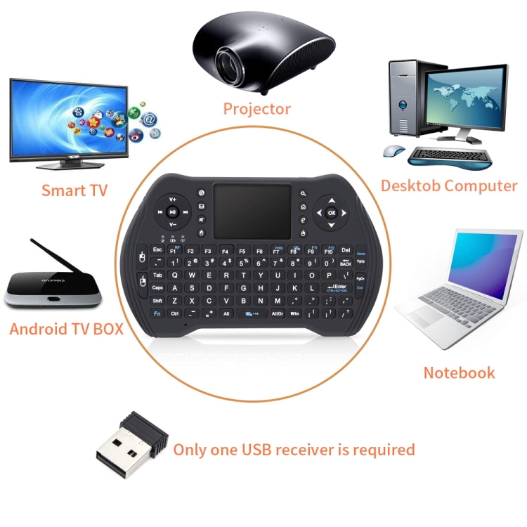 MT10 Air Mouse & Mini Keyboard Remote