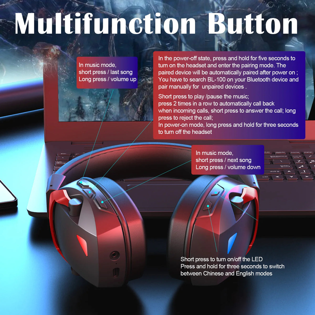 Specter Wireless Gaming Headset