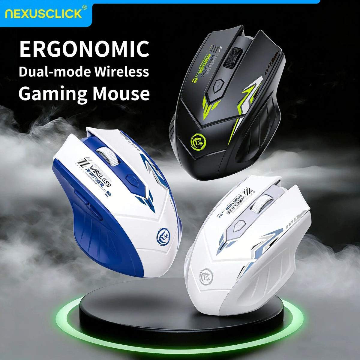 GripShift Dual-Mode Mouse