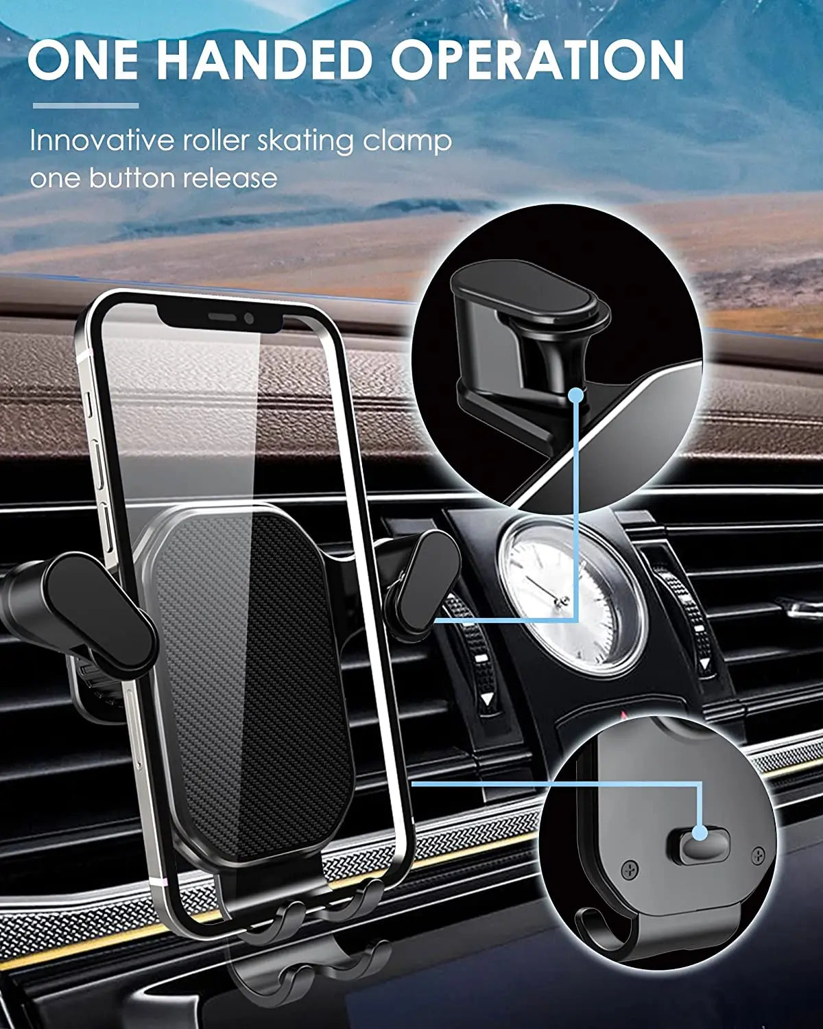 GravityGrip Car Phone Mount