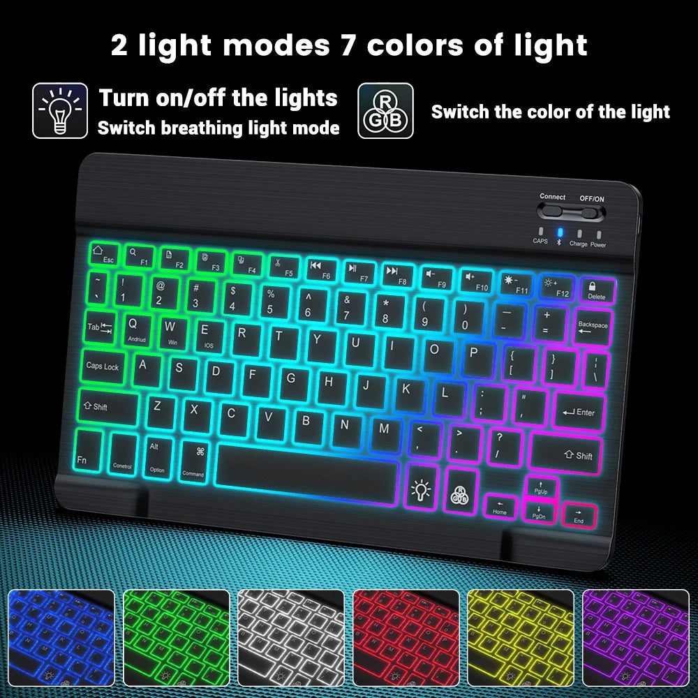 GlowType Bluetooth Keyboard & Mouse