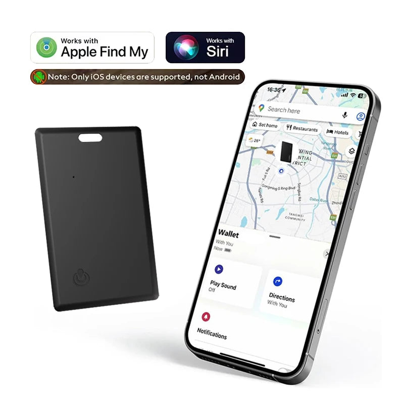 SlimTrace Wallet Tracker Card
