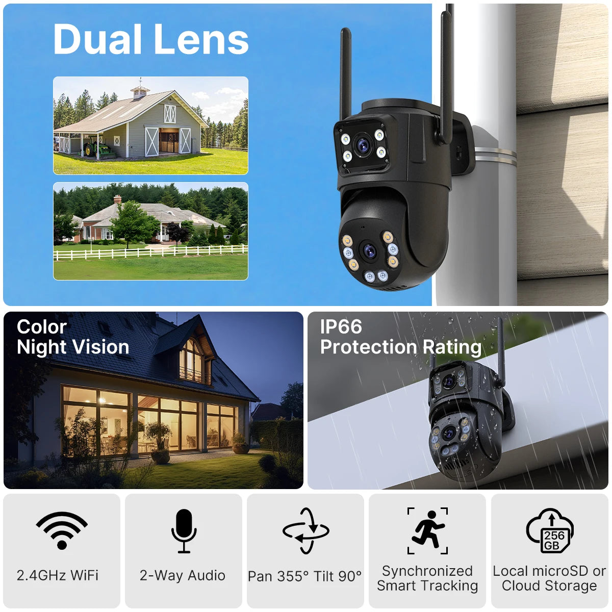 TwinSight Outdoor Camera