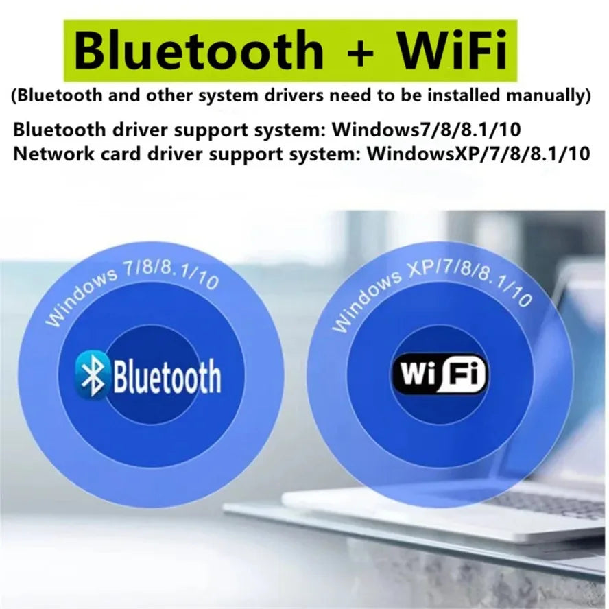 LinkUp Dual-Band WiFi & Bluetooth Adapter