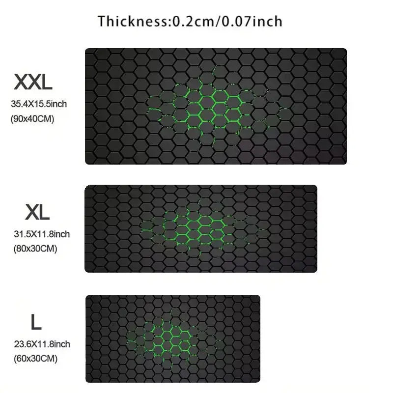 HexGrid XXL Desk Mat