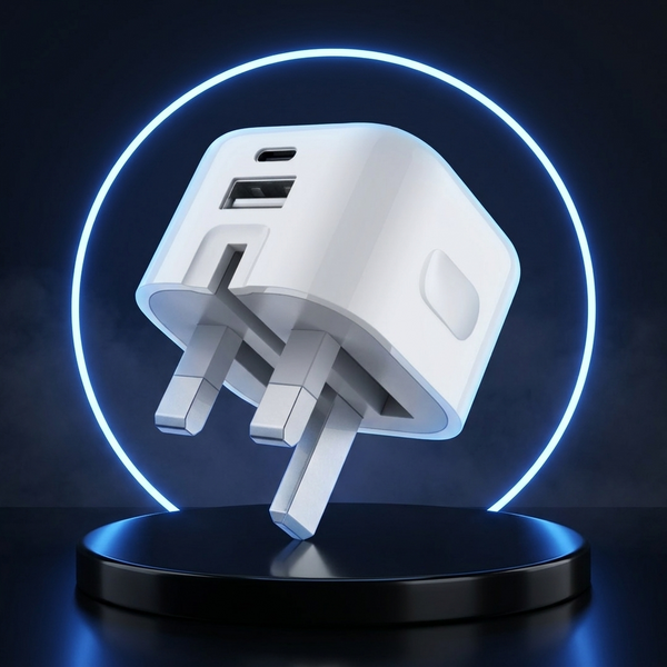 20W Foldable Dual-Port Fast Charger