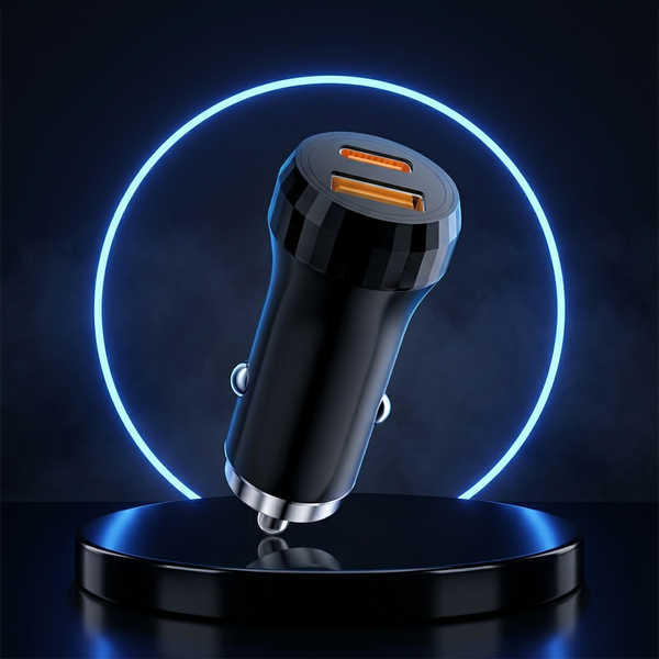 38W Dual-Port Car Charger