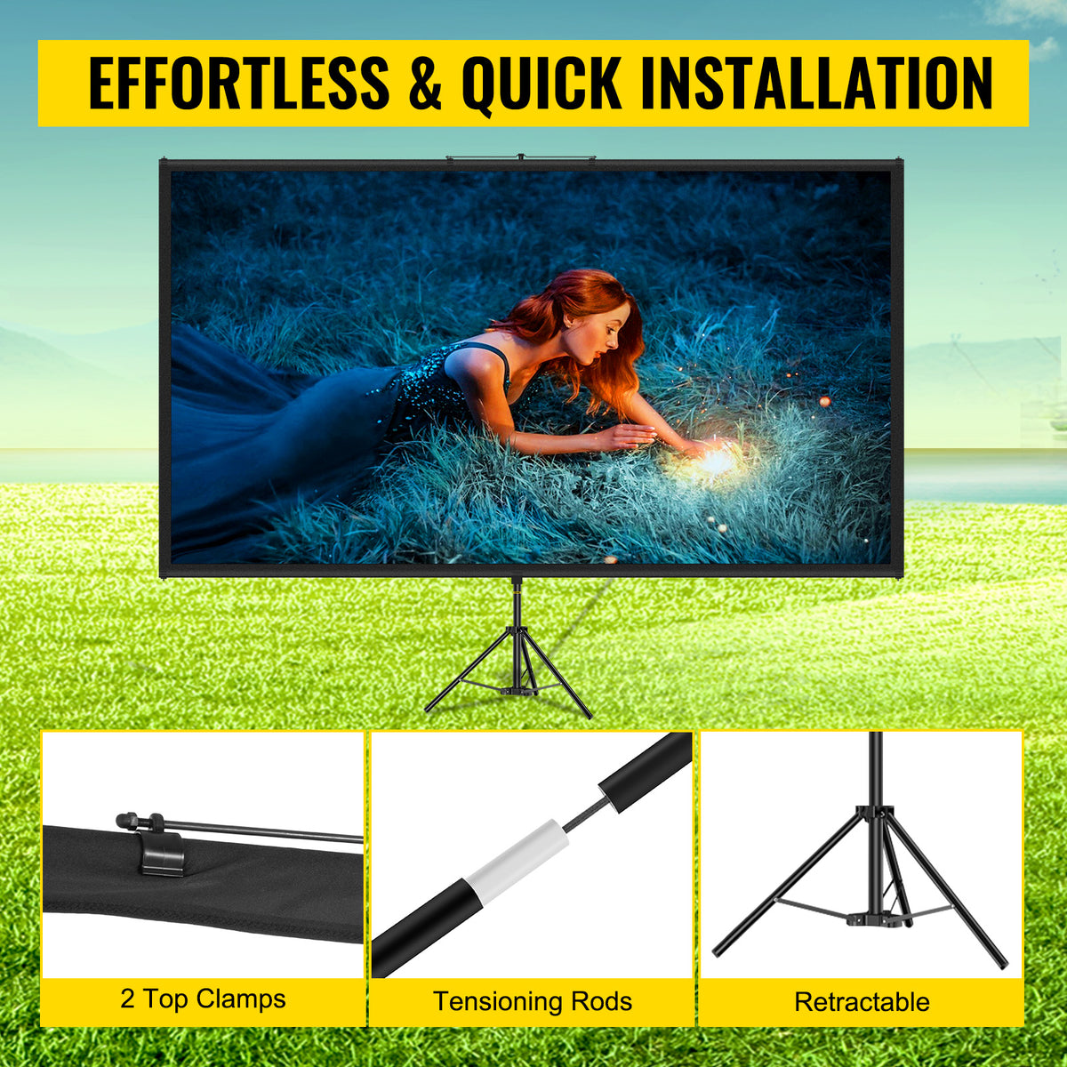 PulseView 100" Projector Screen