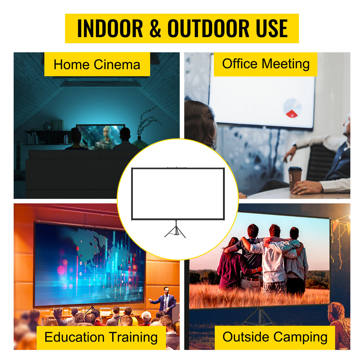 PulseView 100" Projector Screen
